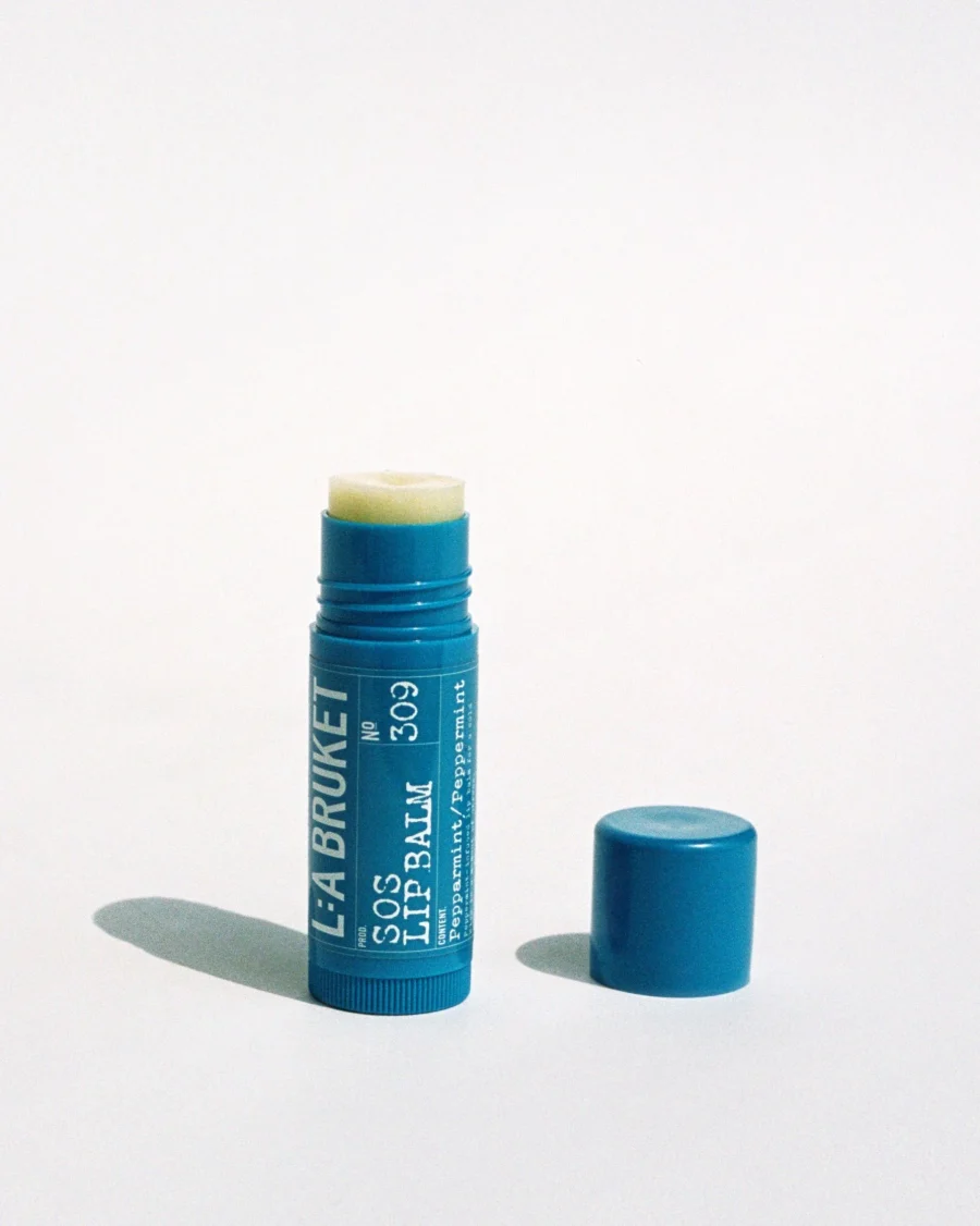 L:A Bruket - Sos Lip Balm Pepparmint 14g