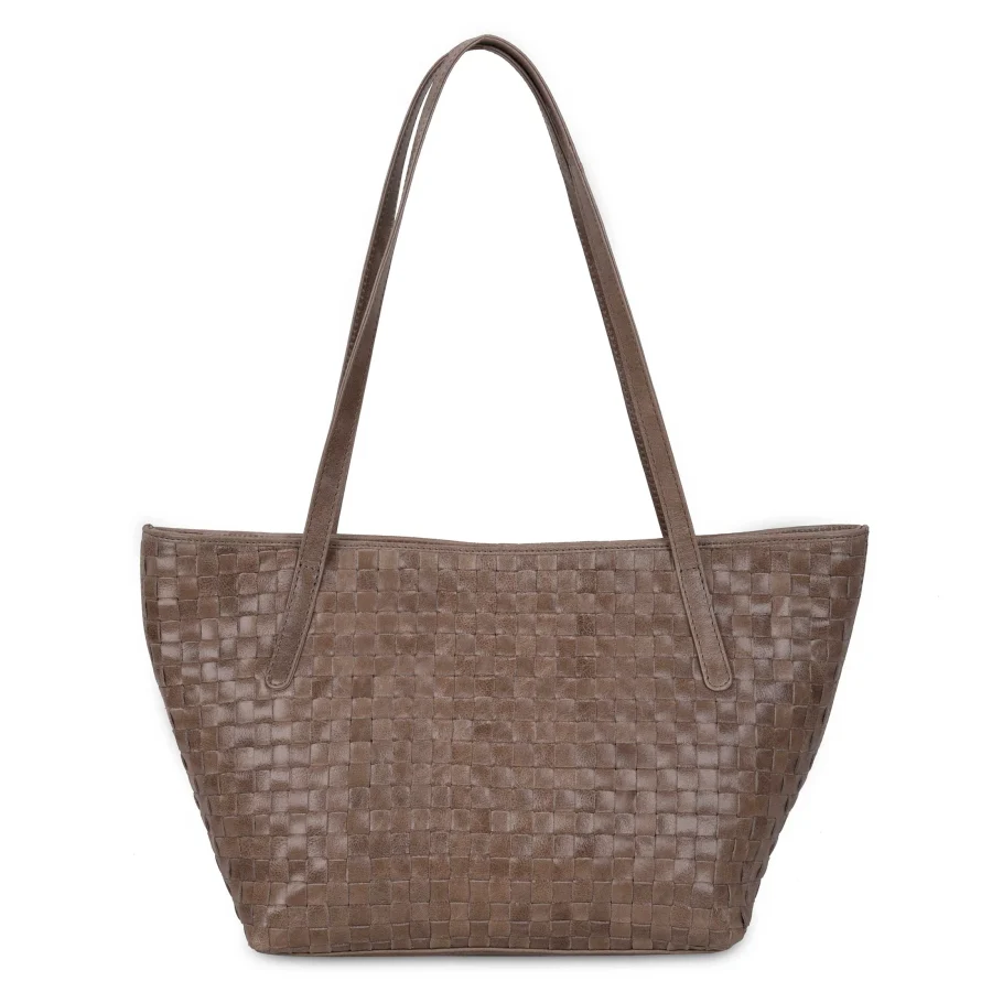 Nunoo - Shopper Braided Village, Taupe